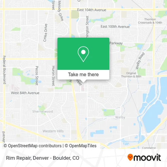 Rim Repair map