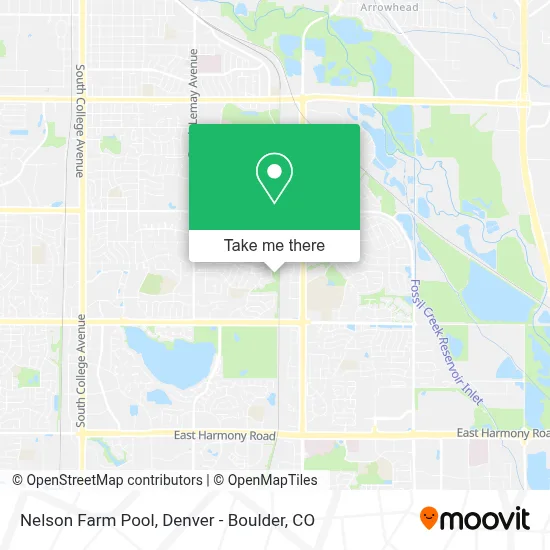 Nelson Farm Pool map