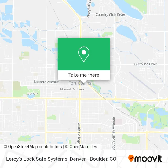 Leroy's Lock Safe Systems map