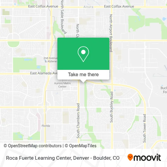 Roca Fuerte Learning Center map