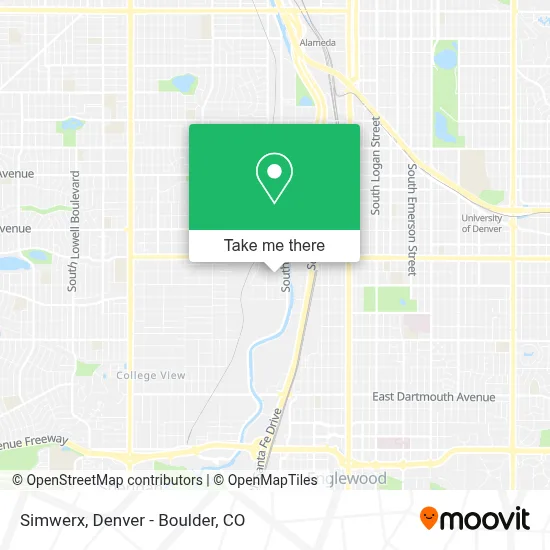 Simwerx map