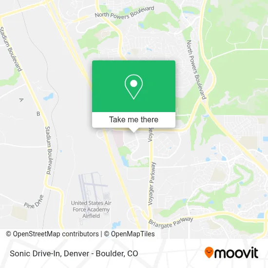 Sonic Drive-In map