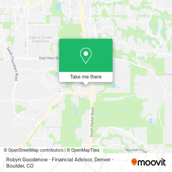 Robyn Goodenow - Financial Advisor map