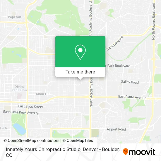 Innately Yours Chiropractic Studio map