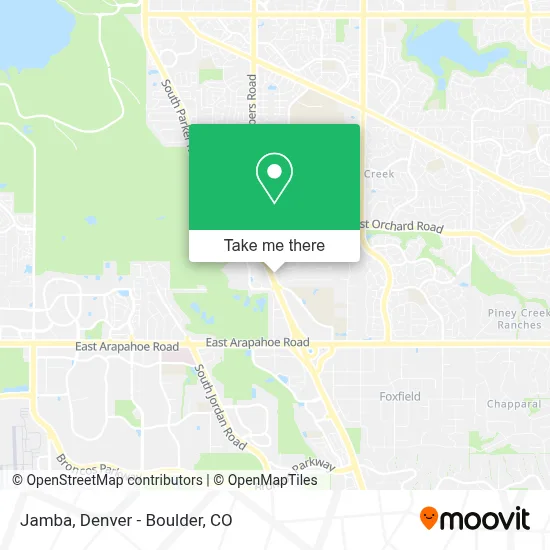 Jamba map