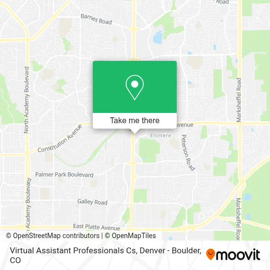 Virtual Assistant Professionals Cs map