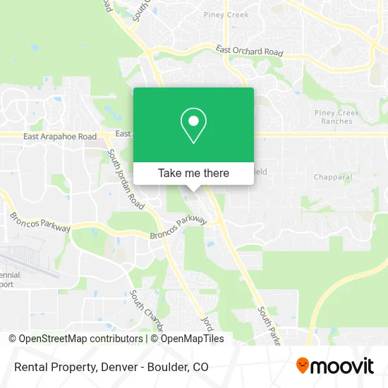 Rental Property map