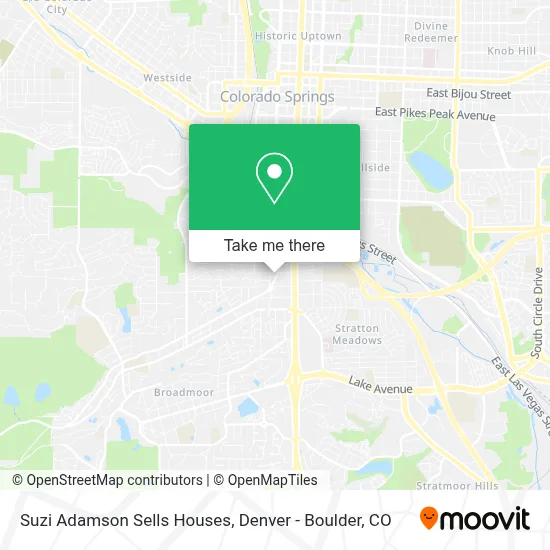 Suzi Adamson Sells Houses map
