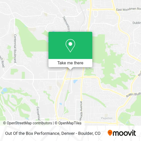 Out Of the Box Performance map