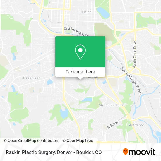 Raskin Plastic Surgery map