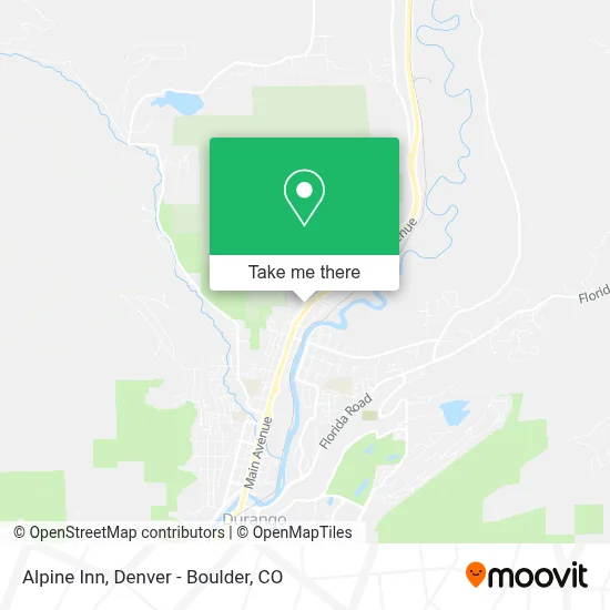 Alpine Inn map