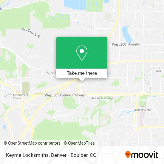 Keyme Locksmiths map