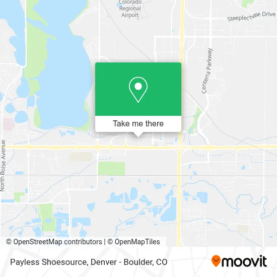Payless Shoesource map