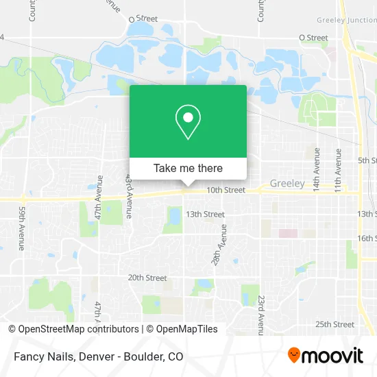 Fancy Nails map