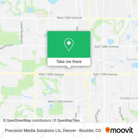 Precision Media Solutions Llc map