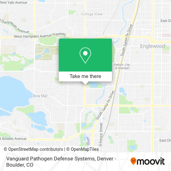 Vanguard Pathogen Defense Systems map
