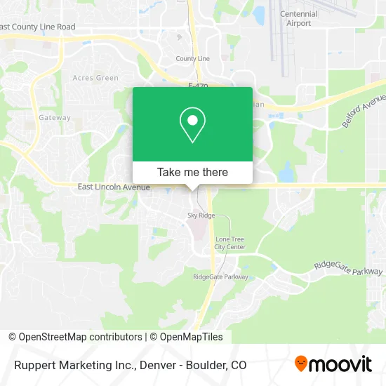 Ruppert Marketing Inc. map