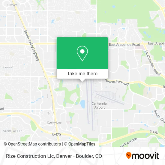 Rize Construction Llc map