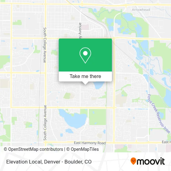 Elevation Local map