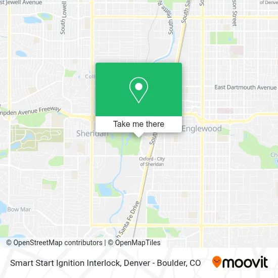 Smart Start Ignition Interlock map