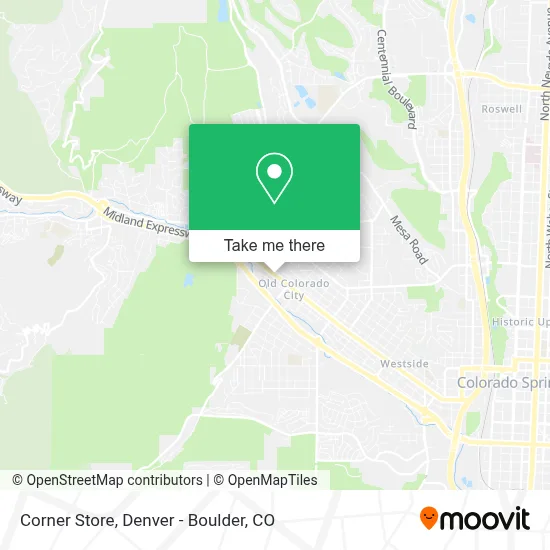 Corner Store map
