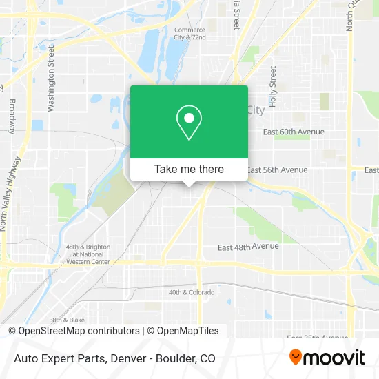 Auto Expert Parts map