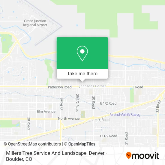 Millers Tree Service And Landscape map