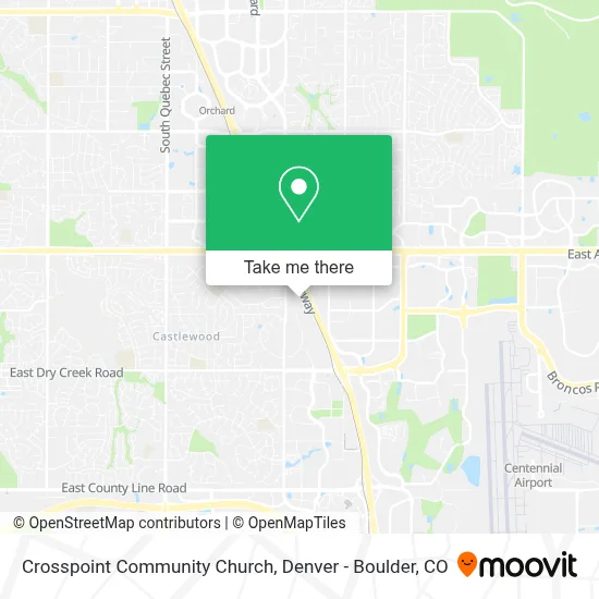 Crosspoint Community Church map