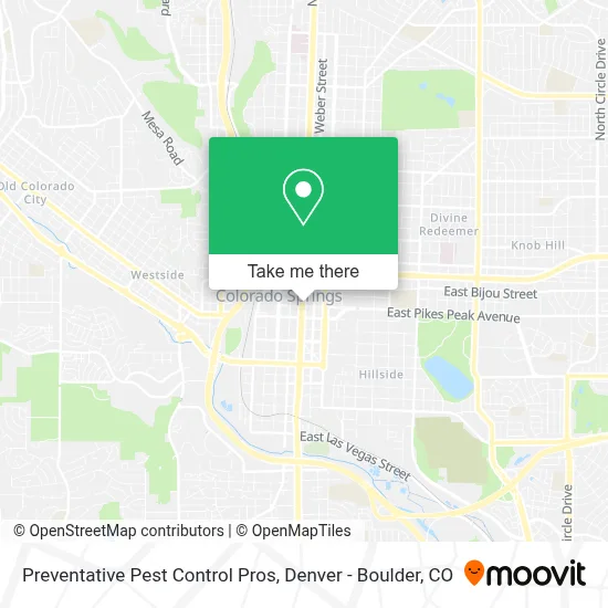 Preventative Pest Control Pros map