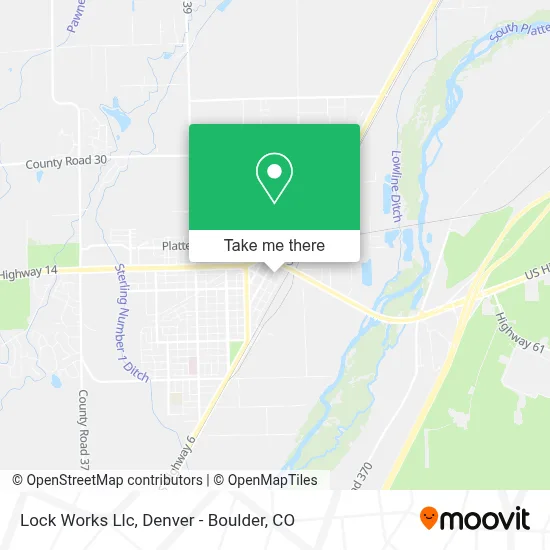 Lock Works Llc map