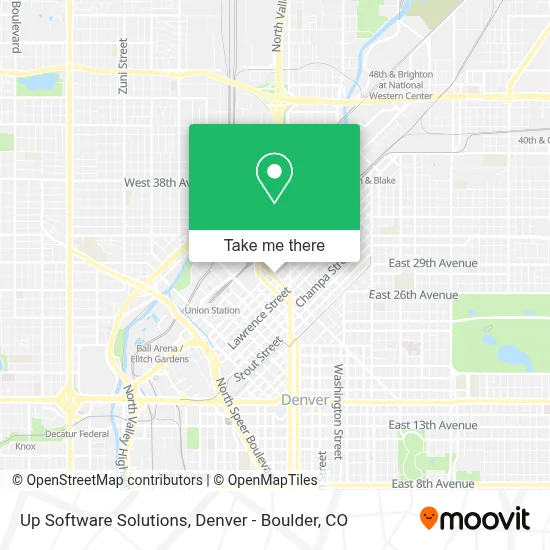 Up Software Solutions map