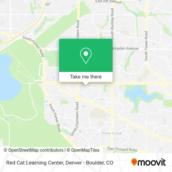 Red Cat Learning Center map