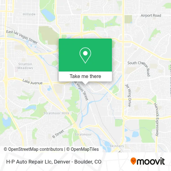 H-P Auto Repair Llc map
