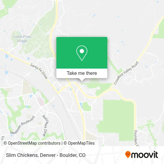 Slim Chickens map