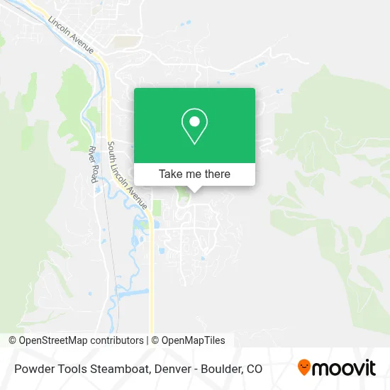 Powder Tools Steamboat map