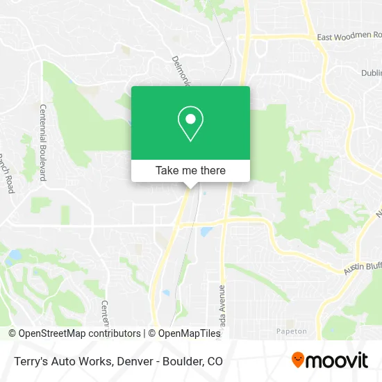 Terry's Auto Works map