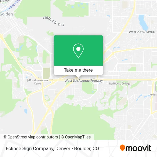 Eclipse Sign Company map
