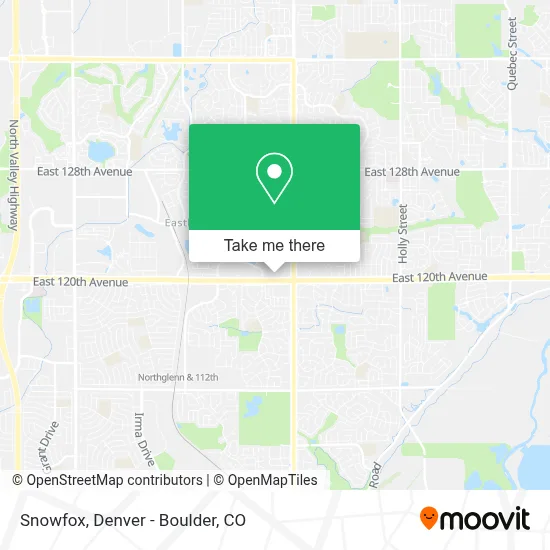 Snowfox map