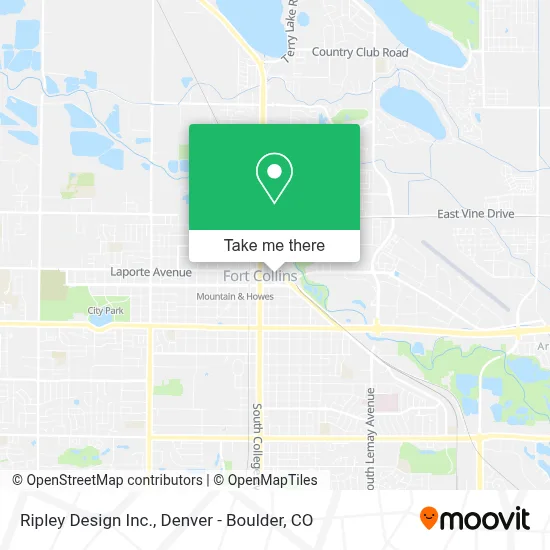Ripley Design Inc. map