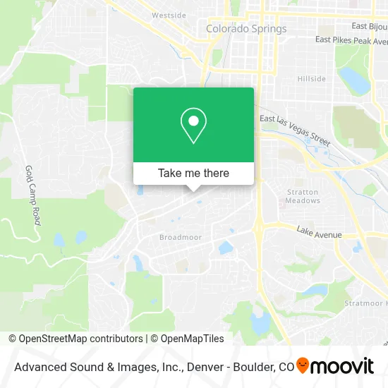 Advanced Sound & Images, Inc. map