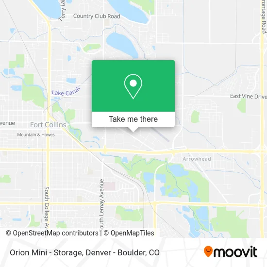 Orion Mini - Storage map