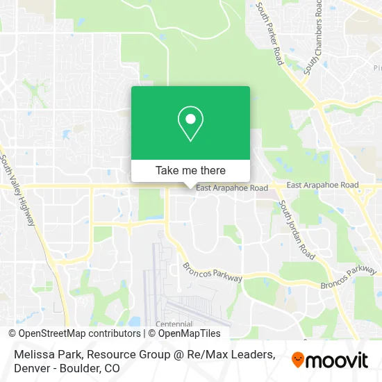 Melissa Park, Resource Group @ Re / Max Leaders map