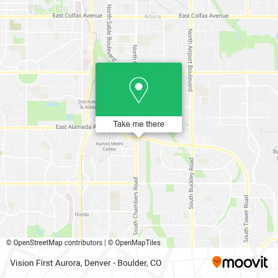 Vision First Aurora map