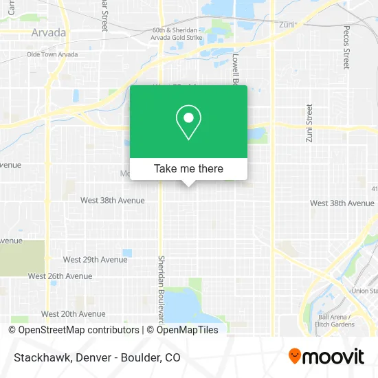 Stackhawk map