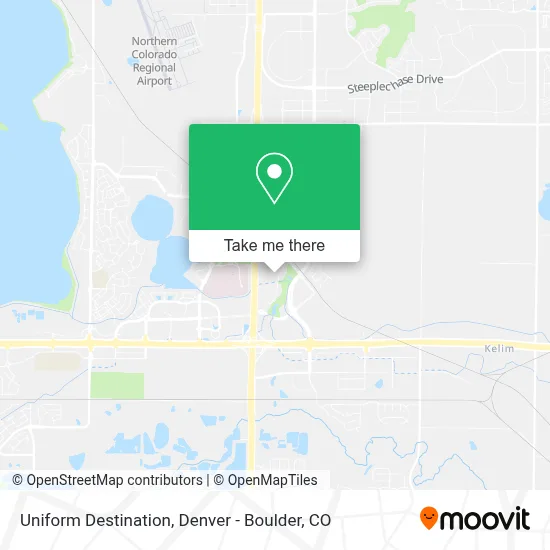 Uniform Destination map