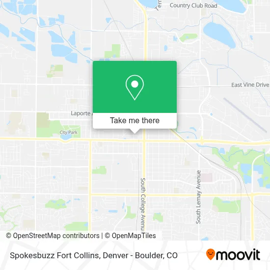Spokesbuzz Fort Collins map
