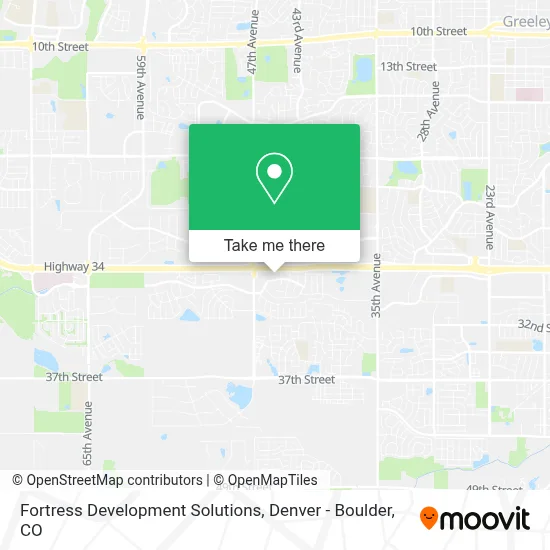 Fortress Development Solutions map