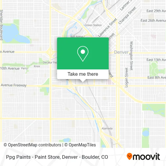 Ppg Paints - Paint Store map