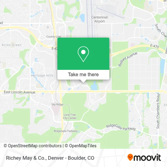 Richey May & Co. map