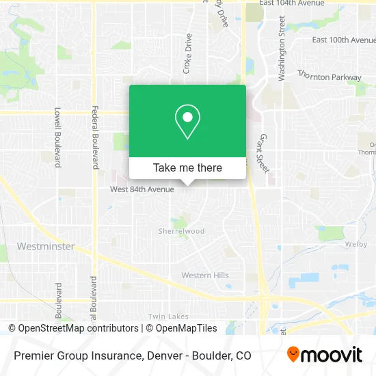 Premier Group Insurance map